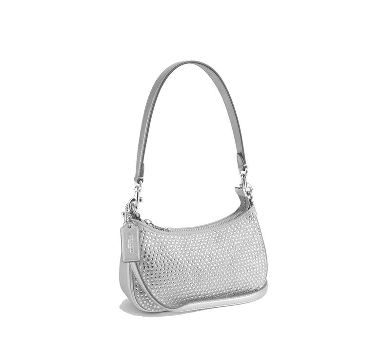 Coach Women's Teri Mini Crossbody Bag Silver/Silver