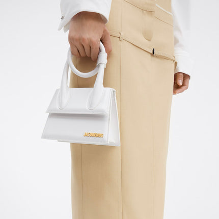 Jacquemus 'Le Chiquito Noeud’ Bag White - Hemen Kargoda