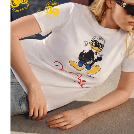 Disney x KARL LAGERFELD Women's T-Shirt White