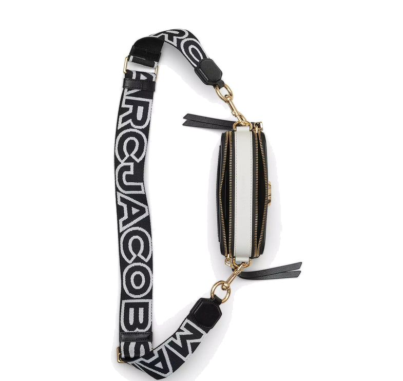 Marc Jacobs Women's The Snapshot Crossbody Bag Black Multi - Hemen Kargoda