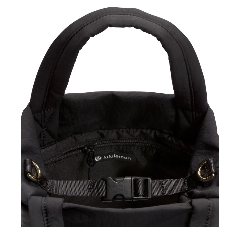 lululemon Unisex On My Level Small Tote Bag 5L Black/Gold