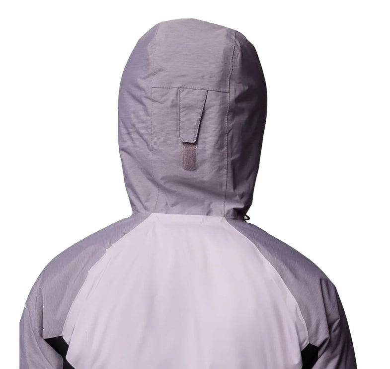 Columbia Women's Snowy Summit Insulated Jacket Lavender Pearl/Black/Shl Prpl Crss Dy