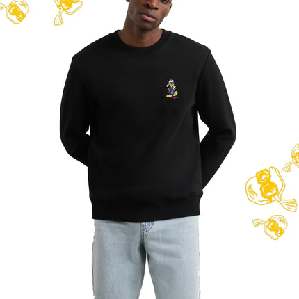 Disney x KARL LAGERFELD Men's Initial Sweatshirt Black