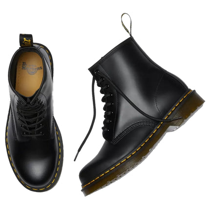 Dr. Martens Unisex 1460 Smooth Leather Lace Up Boots Black