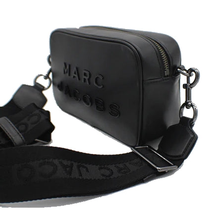 Marc Jacobs Women's Flash Leather Crossbody Bag Full Black