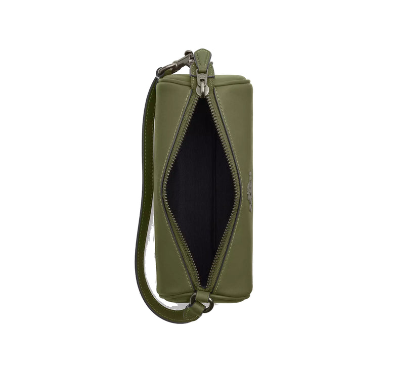 Coach Women's Nolita Barrel Bag Gunmetal/Military Green