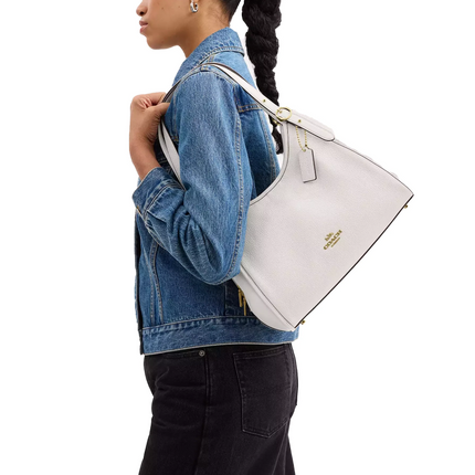 Coach Women's Erin Shoulder Bag Gold/Chalk