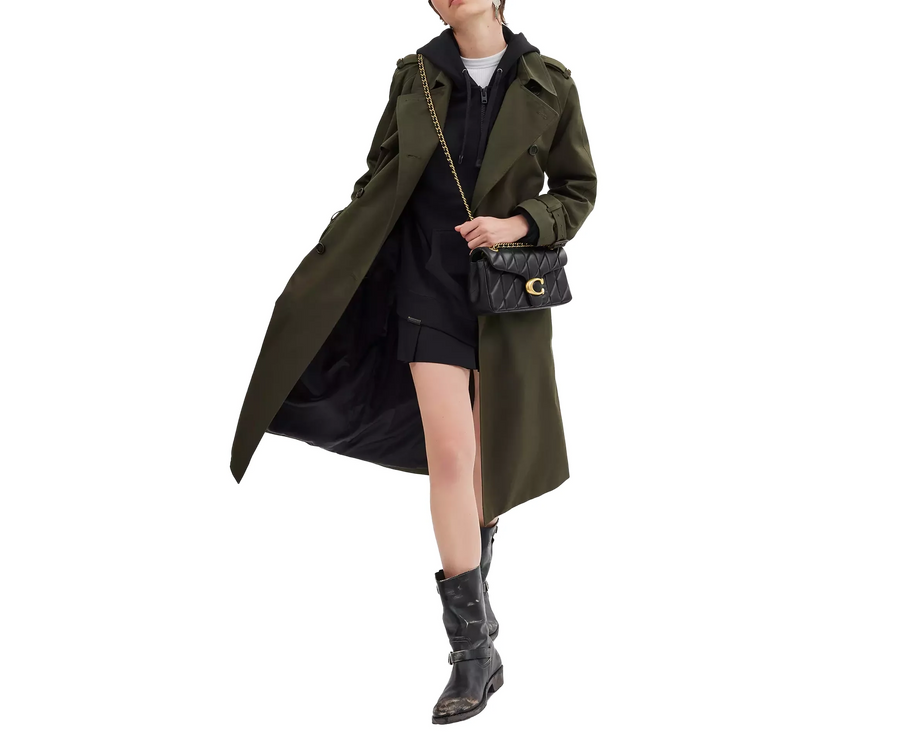 Coach Women's Tabby Shoulder Bag 26 With Pillow Quilting Brass/Black