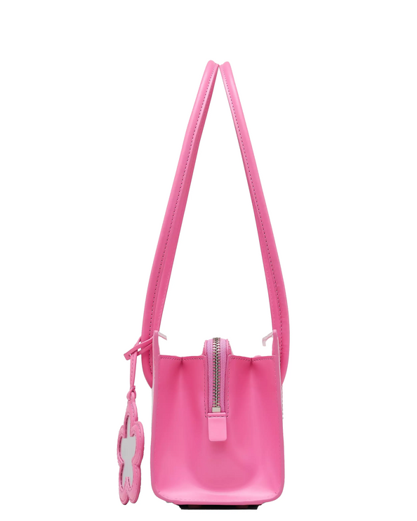 Marc Jacobs Women's The Glam Mirror Satchel Bag Bow Pink