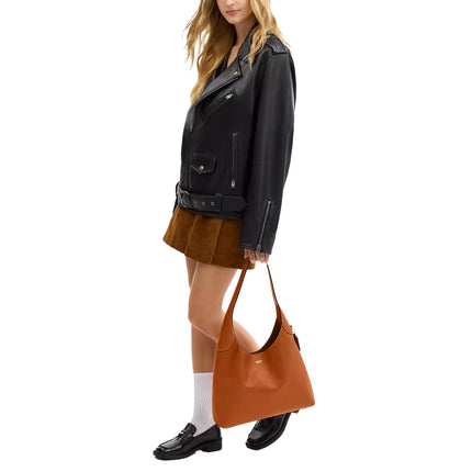 Coach Women's Brooklyn Shoulder Bag 34 Brass/Toffee