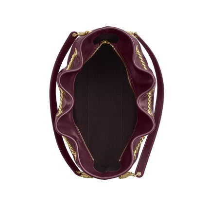 Coach Women's Evelyn Large Shoulder Bag With Quilting Gold