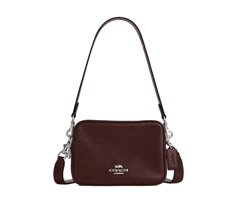 Coach Women's Mini Carey Crossbody Bag Silver/Maple