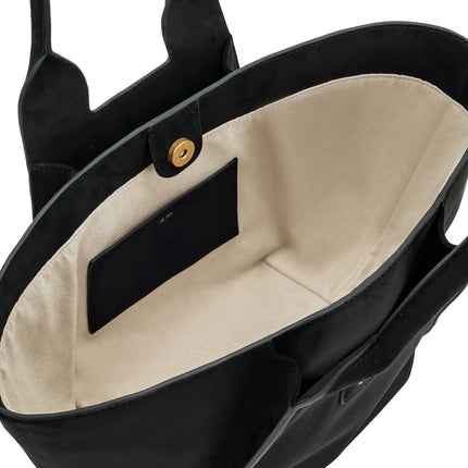 JW PEI Women's Cara Faux Suede Tote Bag - Black