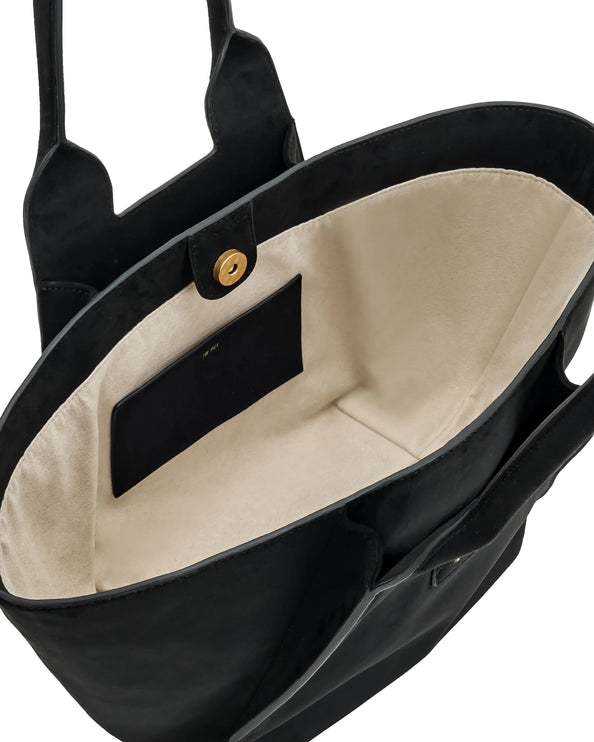 JW PEI Women's Cara Faux Suede Tote Bag - Black