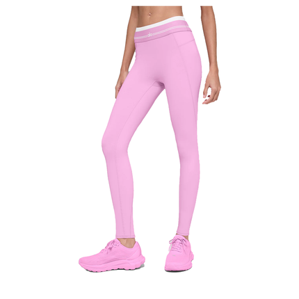 alo Women's Airbrush High-Waist 7/8 Better Together Legging Candy Heart Pink/White
