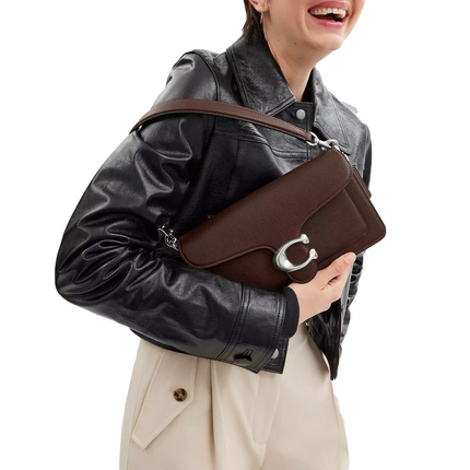 Coach Women's Tabby Shoulder Bag 26 Silver/Maple