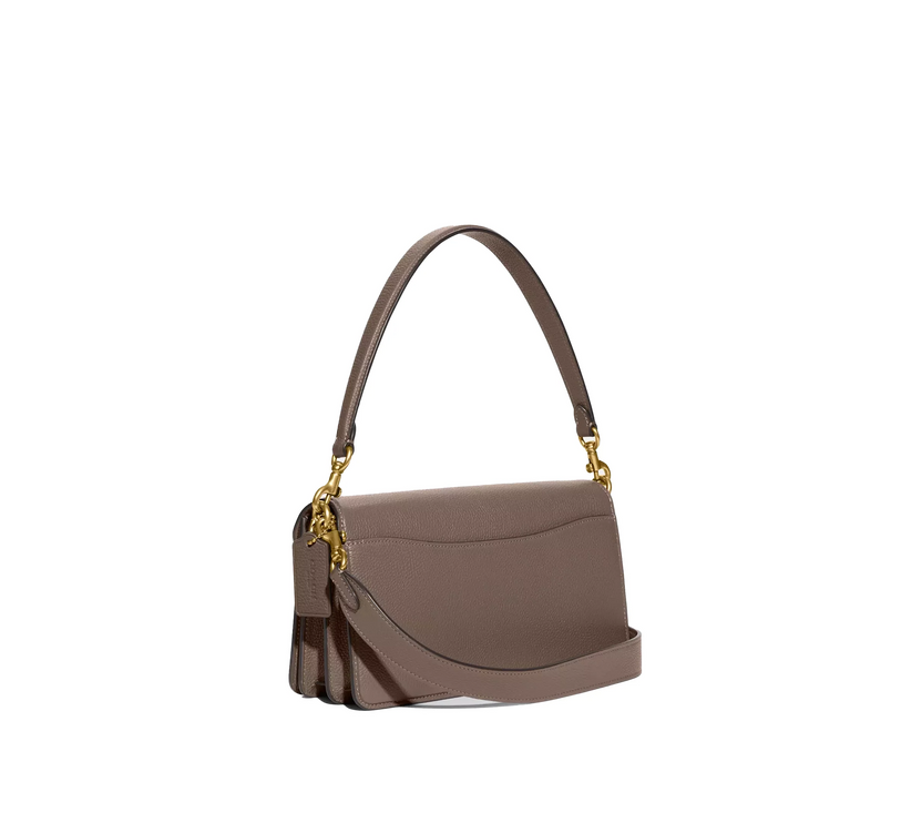 Coach Women's Tabby Shoulder Bag 26 Brass/Dark Stone