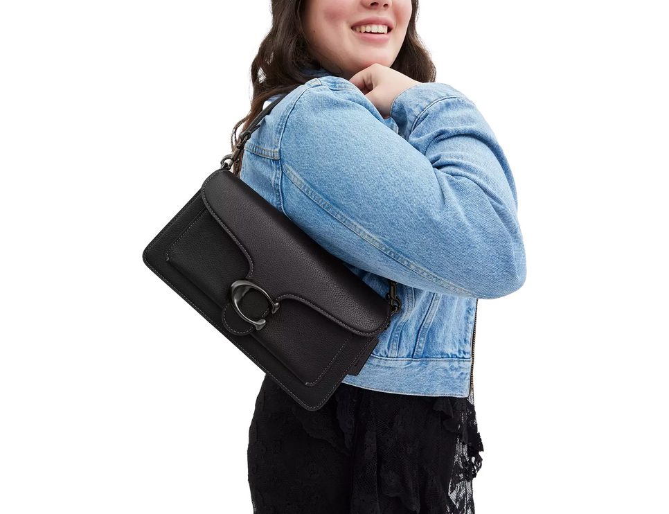 Coach Women's Tabby Shoulder Bag 26 Pewter/Black