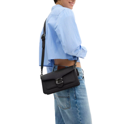 Coach Women's Tabby Shoulder Bag 26 Pewter/Black