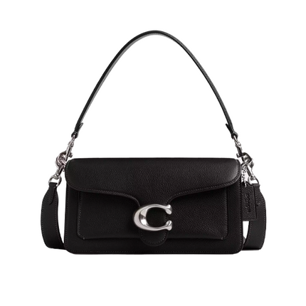 Coach Women's Tabby Shoulder Bag 26 Silver/Black