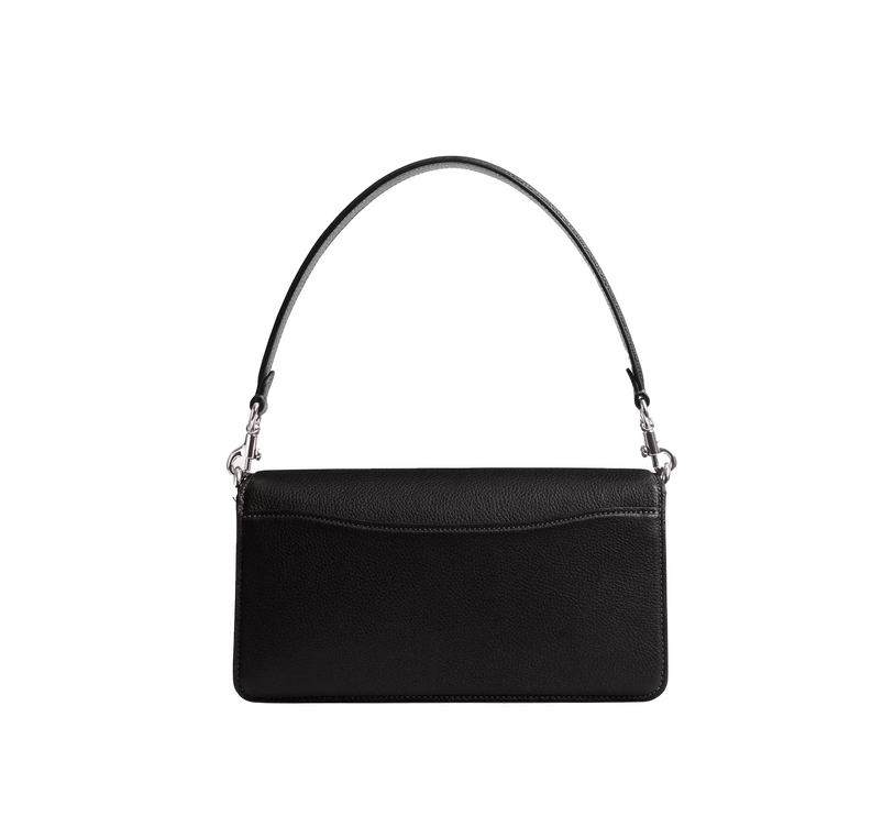 Coach Women's Tabby Shoulder Bag 26 Silver/Black