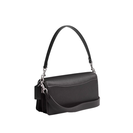 Coach Women's Tabby Shoulder Bag 26 Silver/Black