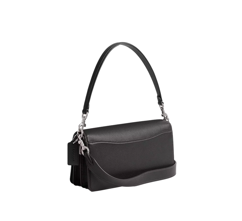 Coach Women's Tabby Shoulder Bag 26 Silver/Black