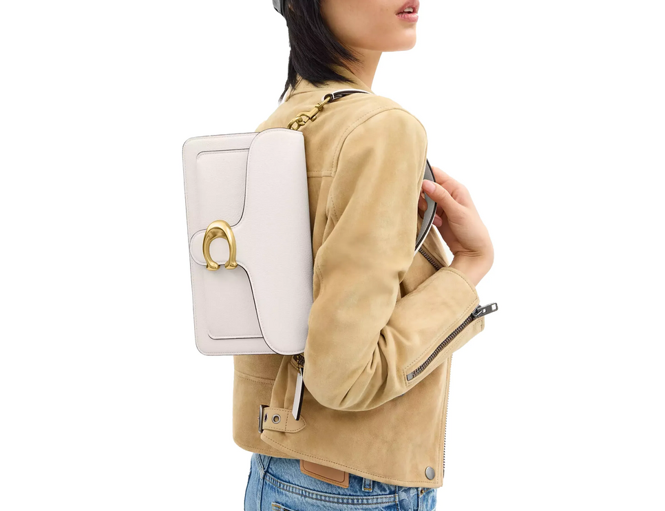 Coach Women's Tabby Shoulder Bag 26 Brass/Chalk