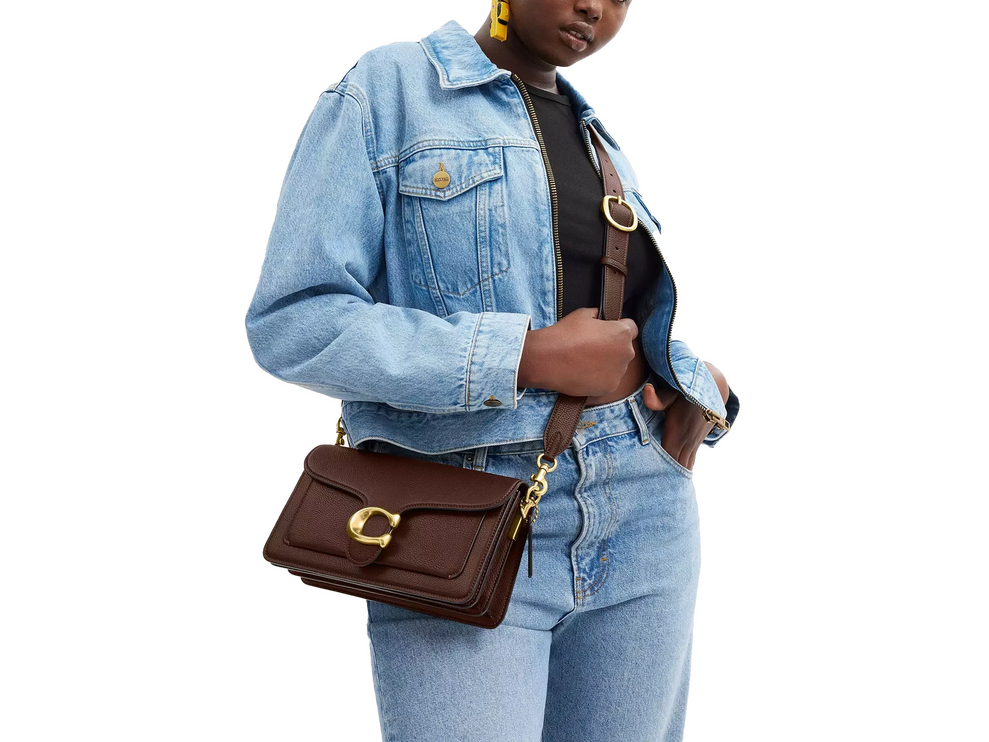 Coach Women's Tabby Shoulder Bag 26 Silver/Maple