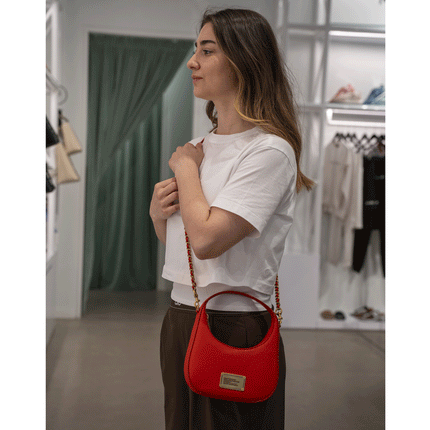 Marc Jacobs Women's The Plaza Crossbody Bag Red