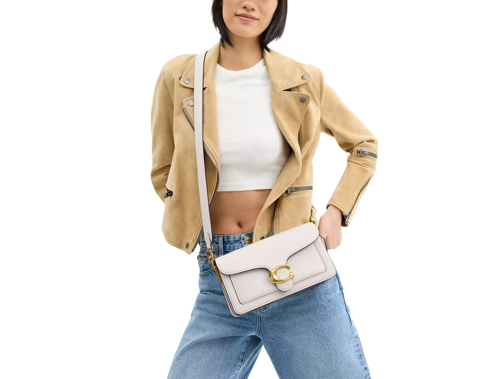 Coach Women's Tabby Shoulder Bag 26 Brass/Chalk