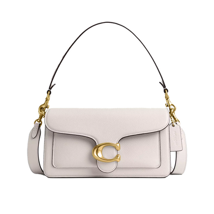 Coach Women's Tabby Shoulder Bag 26 Brass/Chalk