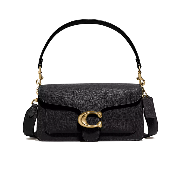 Coach Women's Tabby Shoulder Bag 26 Brass/Black