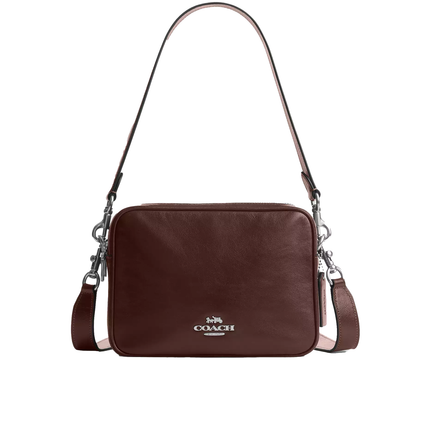 Coach Women's Carey Crossbody Bag Silver/Maple
