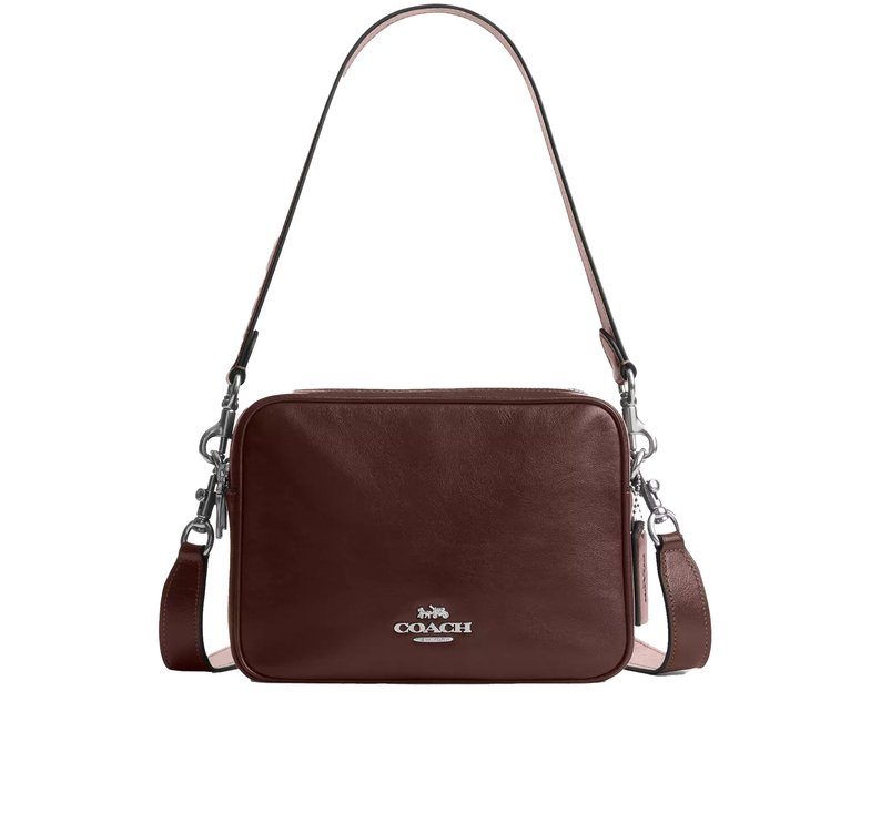Coach Women's Carey Crossbody Bag Silver/Maple