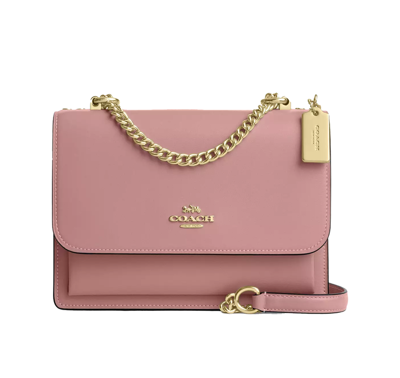 Coach Women's Klare Crossbody Bag Gold/Pink Petal