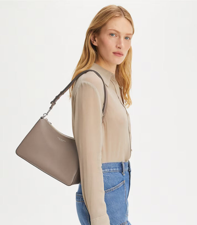 Tory Burch Women's Perry Shoulder Bag Wild Mushroom