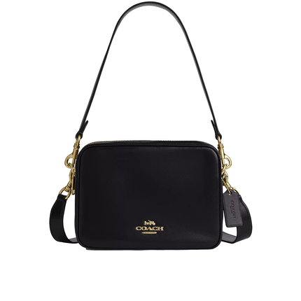 Coach Women's Carey Crossbody Bag Gold/Black