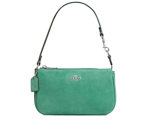 Coach Women's Nolita 19 Suede/Silver