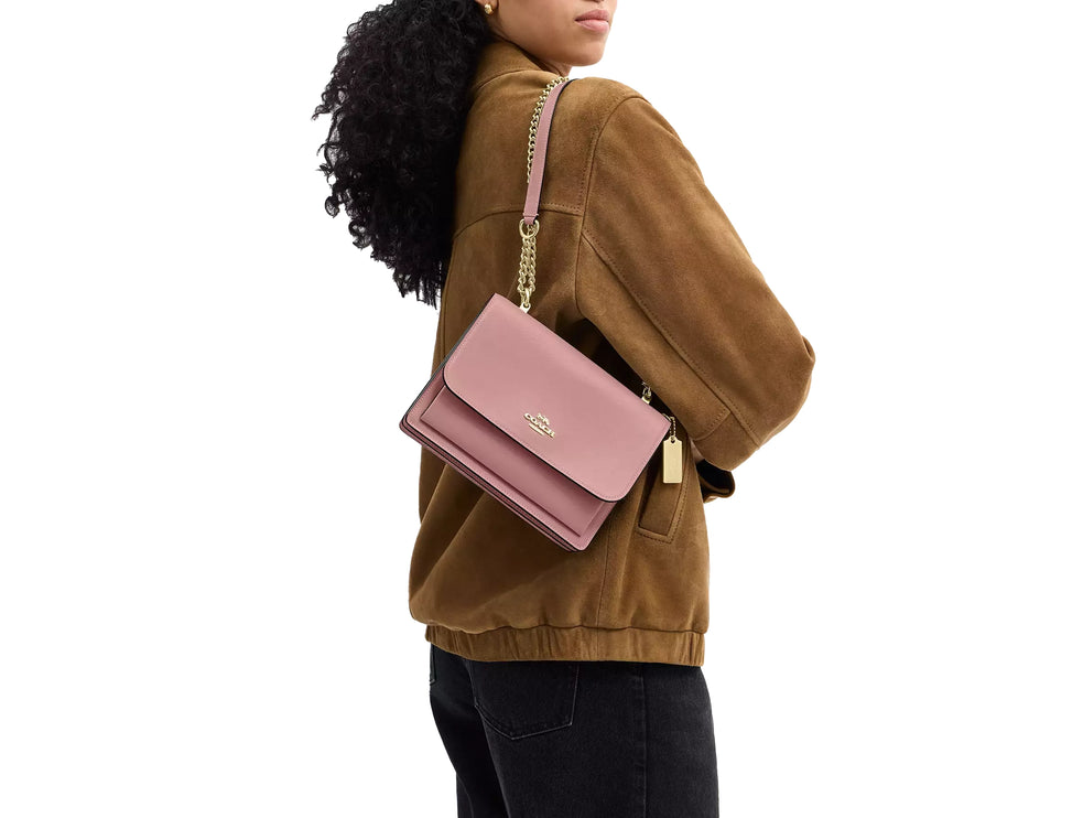 Coach Women's Klare Crossbody Bag Gold/Pink Petal