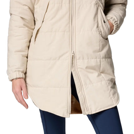 Columbia Women's Chatfield Hill II Novelty Jacket Dark Stone/Camel Brown Omblur