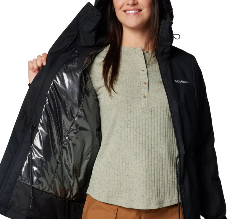 Columbia Women's Hikebound II Long Insulated Jacket Black