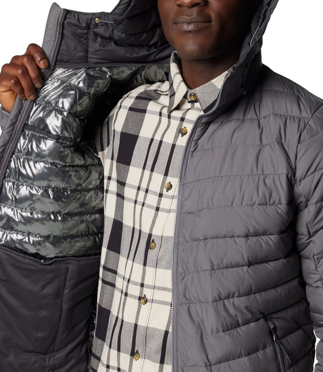 Columbia Men's Slope Edge II Hooded Jacket City Grey