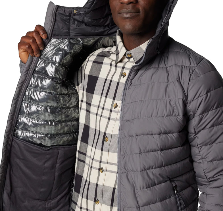 Columbia Men's Slope Edge II Hooded Jacket City Grey