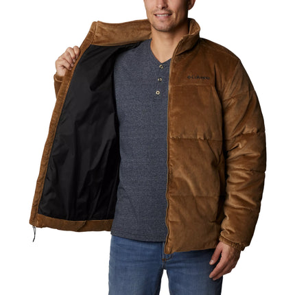 Columbia Men's Puffect Corduroy Jacket Delta