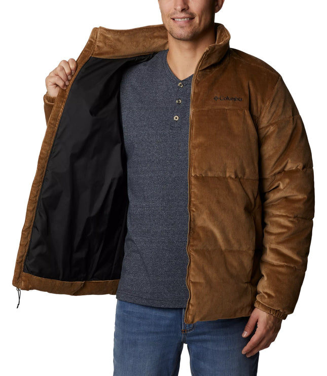 Columbia Men's Puffect Corduroy Jacket Delta