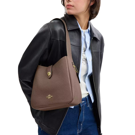 Coach Women's Hadley Convertible Crossbody Bag Gold/Dark Stone