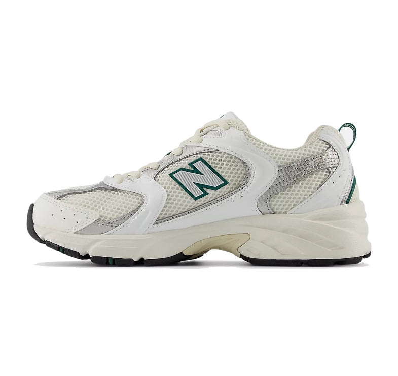 New Balance 530 Sea Salt with White and Marsh Green MR530SX  Hemen Kargoda