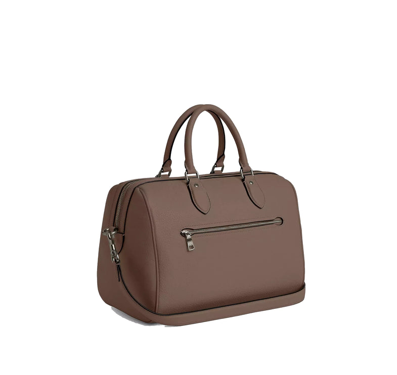 Coach Women's Rowan Large Satchel Bag Qb/Dark Stone