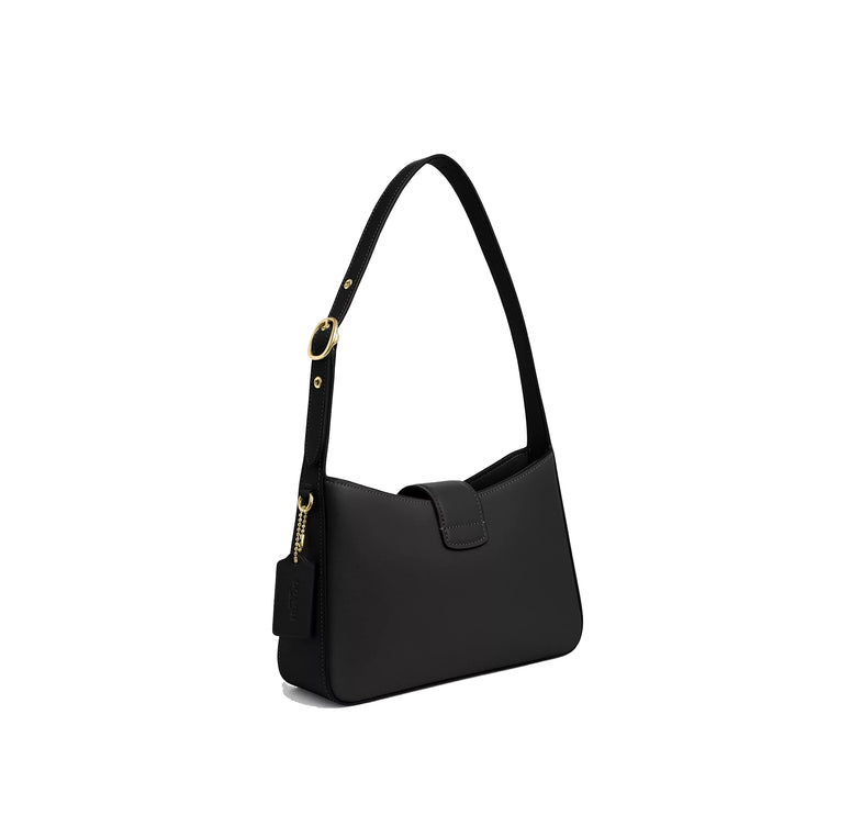 Coach Women's Eliza Shoulder Bag Gold/Black